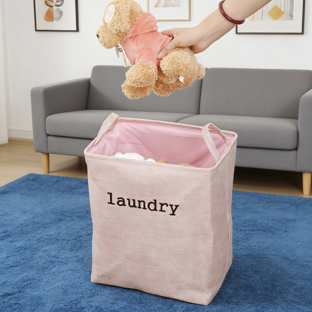 Large Foldable - Fabric Laundry Hamper Basket - Modern Collapsible Storage Suitable for Clothes, Toys,, Room, Bathroom - Foldable Basket with Multiple Configurations, Laundry Baskets