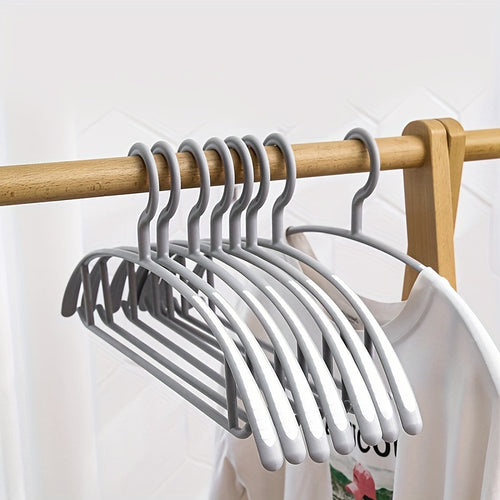 12\u002F24 Hangers Plastic Clothes Dryer Home Hanging Clothes Traceless Semi-Circular Hanger Suitable for Clothes, Wardrobe, Jackets and Shirts, Bedroom, Wardrobe, Closet, Home, Dormitory Home Storage Organizer