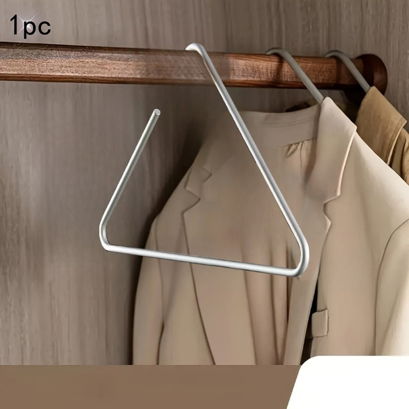 Triangle Clothes Hanger - Space-Saving Triangle Design, for Laundry, Closet, Retail Store - Garage, Home Organization - Elegant Minimalist Wardrobe Staple, Drying Racks
