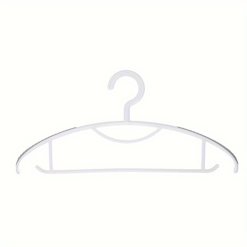 12\u002F24 Hangers Plastic Clothes Dryer Home Hanging Clothes Traceless Semi-Circular Hanger Suitable for Clothes, Wardrobe, Jackets and Shirts, Bedroom, Wardrobe, Closet, Home, Dormitory Home Storage Organizer