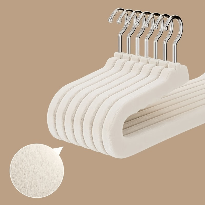16\u002F32pcs Flocked Goose-Shaped Pants Hangers, Suitable for Dormitory, Home and School. Made of Flocking Material, Non-Slip Traceless, Z-shaped Structure Designed for Wardrobe Pant Storage, Ideal for Bedroom Use