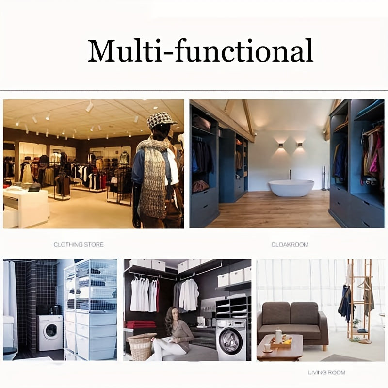 10pcs Acrylic Transparent Clothes Hanger, Non Marking and Anti Slip Clothes Hanger