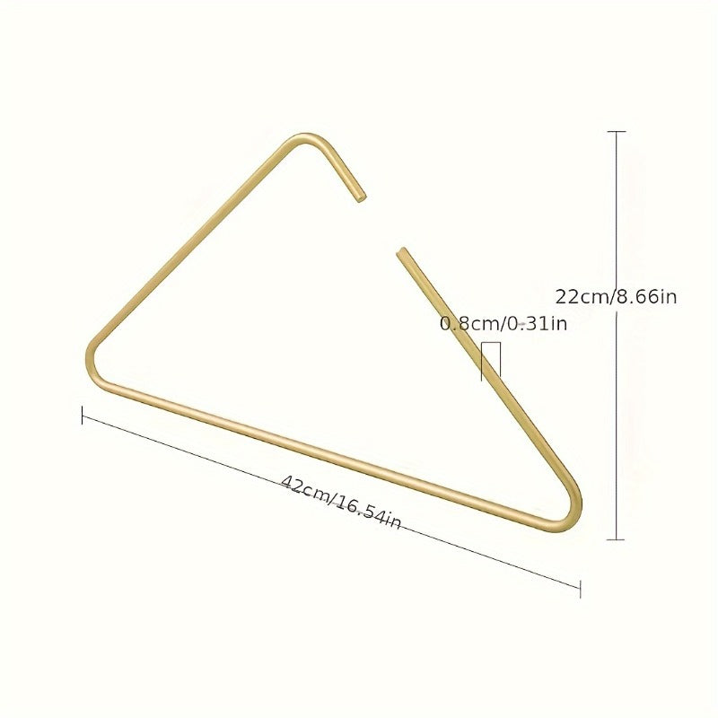 Triangle Clothes Hanger - Space-Saving Triangle Design, for Laundry, Closet, Retail Store - Garage, Home Organization - Elegant Minimalist Wardrobe Staple, Drying Racks