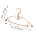 Set Of 10 Anti Slip Widened Aromatherapy Hangers - Thickened And Sturdy Plastic Hooks with Aromatherapy Diffusers, Suitable for Wardrobes And Wardrobes, Saving Space