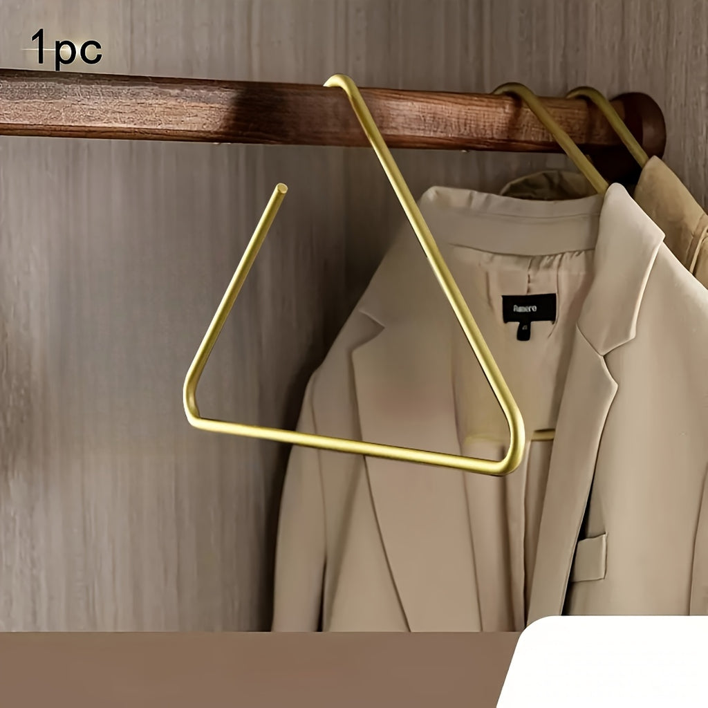 Triangle Clothes Hanger - Space-Saving Triangle Design, for Laundry, Closet, Retail Store - Garage, Home Organization - Elegant Minimalist Wardrobe Staple, Drying Racks