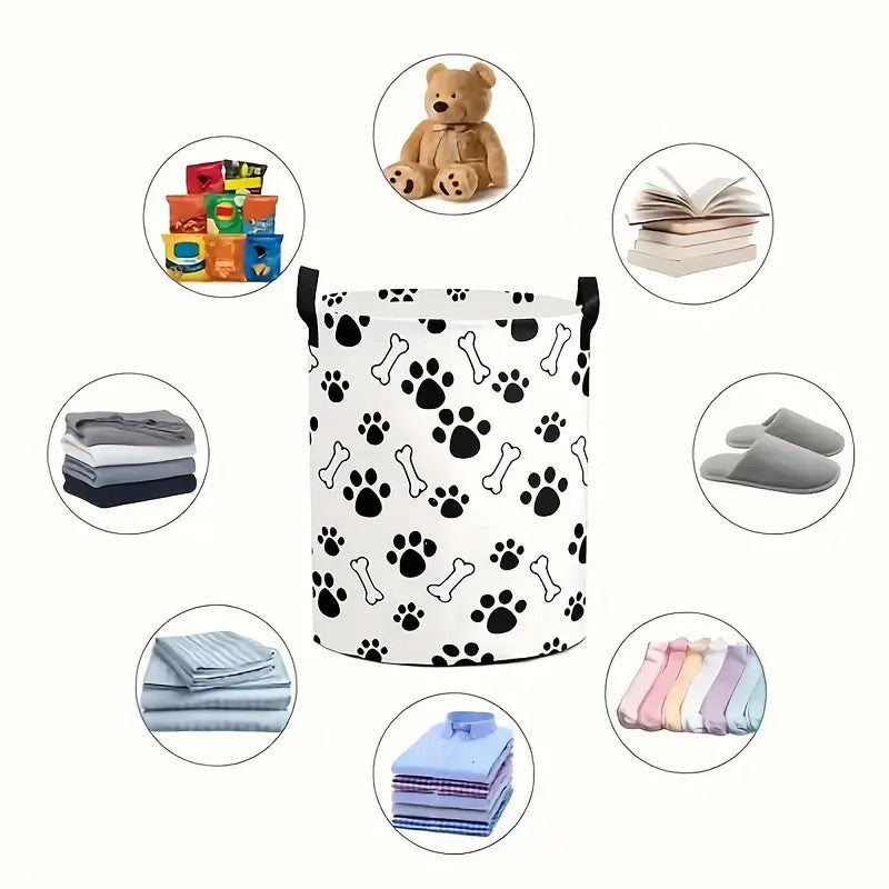 Large Capacity Foldable Storage Hamper with Multiple Compartments - Heavy-Duty Collapsible Basket Suitable for Clothes, Toys, S - Space-Saving for, Laundry Room, Bedroom, Laundry Baskets